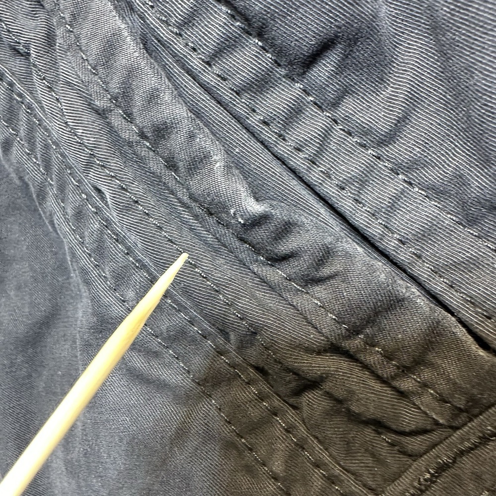 Abercrombie & Fitch Y2K Sentinel Jacket M Navy Blue Military Field Utility - Picture 14 of 14